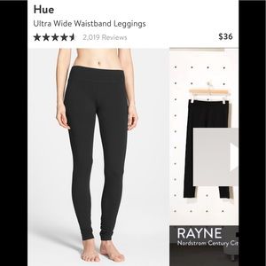 Hue Ultra Wide Waistband Leggings